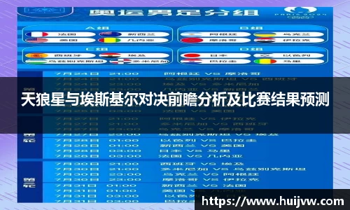 天狼星与埃斯基尔对决前瞻分析及比赛结果预测